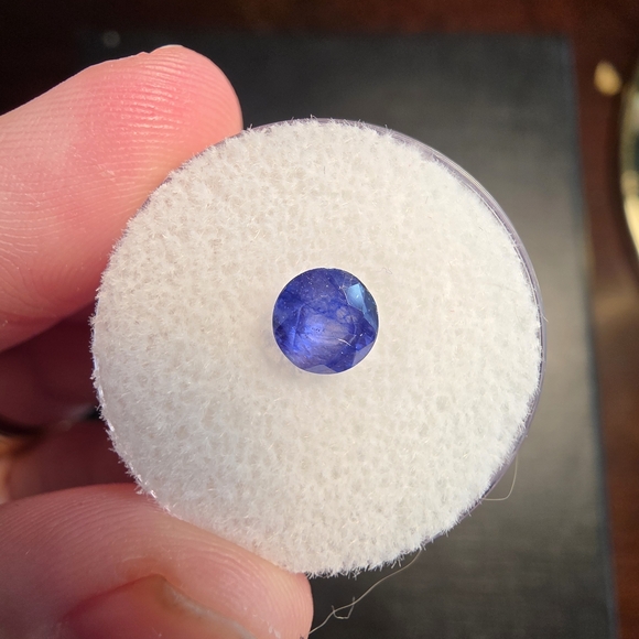 Jewelry - Rd Blue Sapphire From India